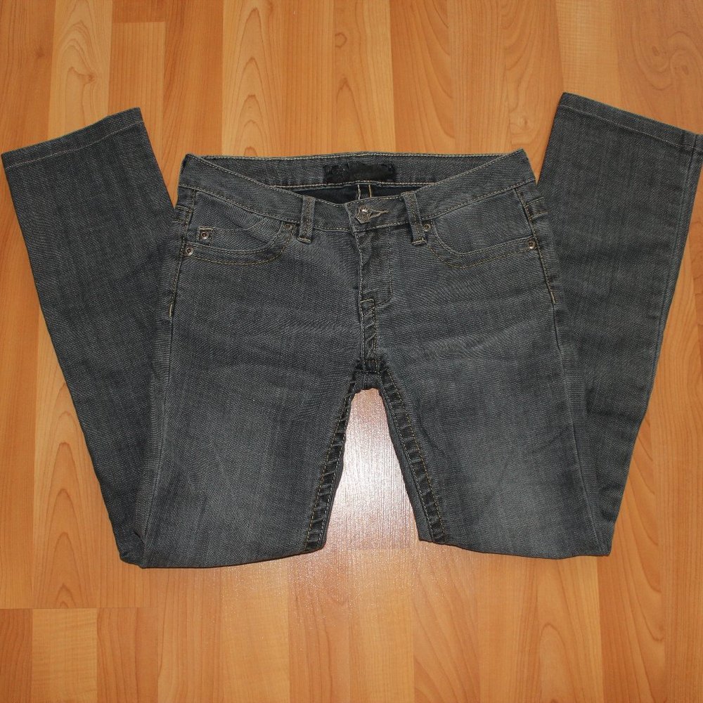 Monarchy Women's Gray Denim Boot Cut Jeans Sz 27